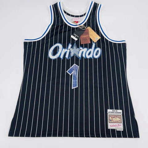 Mitchell & Ness Orlando Magic Jersey Mens XL Anfernee Hardaway NBA Swingman Cover