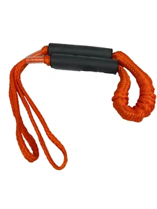 1-Bungee Dock Line Boat Rope Dock Tie Mooring Rope Stretchable Docking 4 FT ORG - Picture 1 of 1