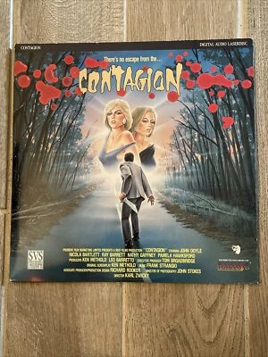 Vintage 1988 CONTAGION Cult Aussie Horror-Slasher Laserdisc - Image 1 of 4