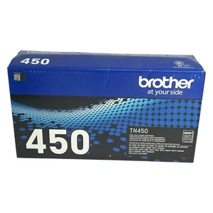Cartucho de tóner negro Brother TN-450 TN450 nuevo caja sellada - Imagen 1 de 5