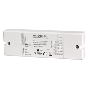 ZigBee Controller 12-24V/AC Dimmer LEDs CCT RGB RGBW 4in1 5x 4A (SR-ZG1029-5C) - Bild 1 von 1