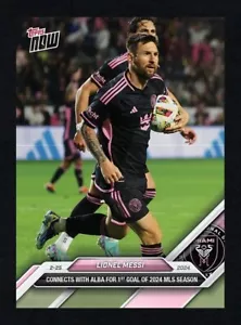 2024 TOPPS NOW MLS ⭐ LIONEL MESSI ⭐ MIAMI FC ☄️ N. 09 - Picture 1 of 1
