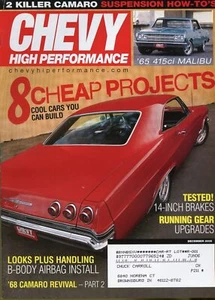 Chevy High Performance Magazine December 2005 Camaro Suspension How To's - Imagen 1 de 2