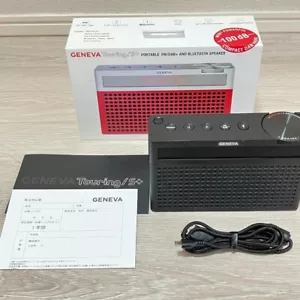 Geneva Touring/S+ Schwarz Bluetooth Lautsprecher FM Radio MP3 - Bild 1 von 10