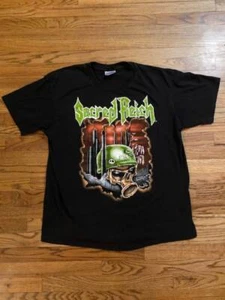 Sacred Reich Crimes Against Humanity T-shirt, classic style, men women full size - Picture 1 of 2