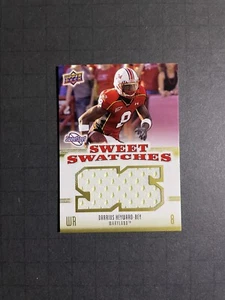 2010 UD Sweet Spot Darrius Heyward Bey Sweet Swatches Rookie Patch - Maryland - Picture 1 of 2