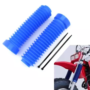 Front Fork Shock Dust Cover Boots Blue For Honda ATC 250R 83-86 & 350X ATC 85-87 - Picture 1 of 8