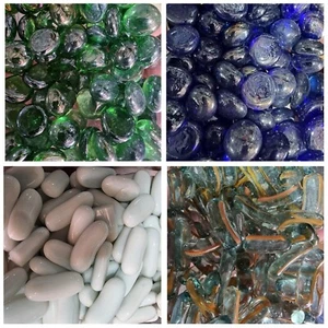 Piedras para pecera de grava para acuario decoración de sustrato pecera piedra para acuario - Imagen 1 de 10