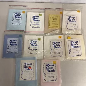 Regency Mills Aida 14 Count Cross Stitch Lot of 10 - Picture 1 of 6