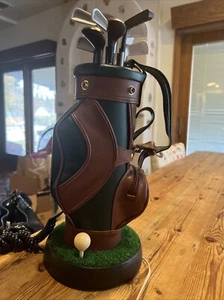 Vintage Golf Club Bag Phone 16” Tall Telephone Touchtone, Landline - Picture 1 of 5