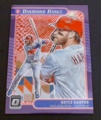 Donruss Optic Red Dragon #18 2021 Bryce Harper DK 85/110 Foto 1 de 3