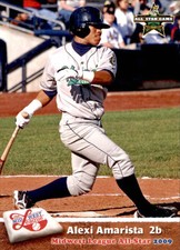 2009 Midwest League All-Stars Grandstand #3 Alexi Amarista Dominican Republic DR