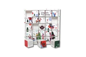 Organic Tea Advent Calendar Festive Selection 50g Premium Blends for Holidays - Picture 1 of 2
