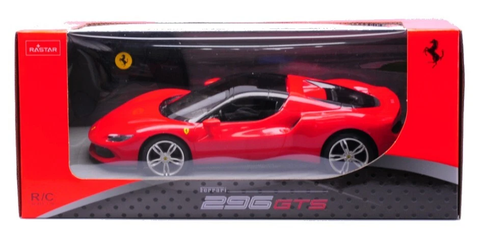 Mondo Motors FERRARI 296 GTS RED RADIOCOMANDO 1:16 - Immagine 1 di 1