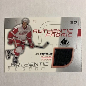 2002 SP Game Used Luc Robitaille Patch AD - Picture 1 of 2