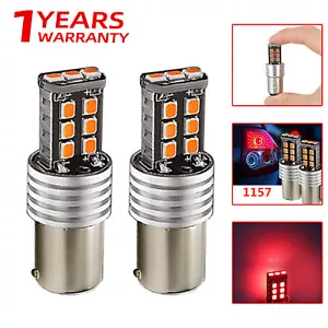 2 pcs LED Red Rear Brake Bulb for Holden Commodore VTVXVYVZ VE - Picture 1 of 14