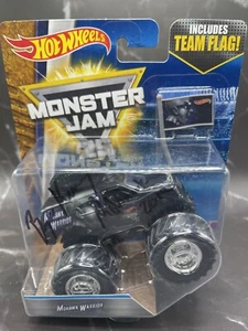 Hot Wheels Monster Jam 1:64 MOHAWK WARRIOR Team Flag signed BRYCE KENNEDY 2016 - Picture 1 of 3