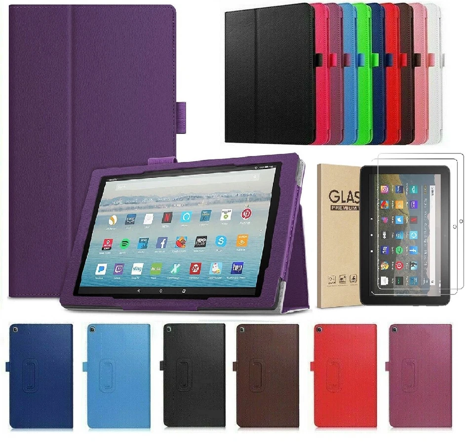 For Amazon Fire Max 11" / HD 10.1" / HD 8" / Fire 7" Tablet Case / Glass Film - Image 1 of 1