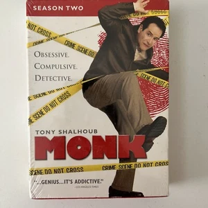 Monk - Season 2 (4-DVD, 2005, Widescreen) Tony Shalhoub, NEW - Imagen 1 de 6