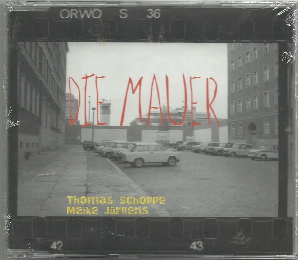 THOMAS SCHOPPE (RENFT) - DIE MAUER / SINGLE CD 2006, NEU !!! - Bild 1 von 2