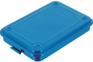 Caja de herramientas tipo tronco JAPÓN TRUSCO T-15SV 154 X 105 X 29 m plateada/azul con pista - Imagen 1 de 8