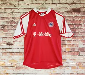 ๐ฅ FC Bayern Munich Adidas ClimaLite T Mobile Soccer Jersey Boys Medium M - Picture 1 of 9