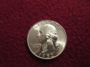 1952s Washington Quarter High Grade B.U. - Picture 1 of 4