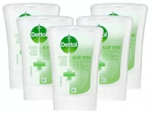 Dettol No Touch Hand Wash System Refill Aloe Vera 5 x 250 ml - Picture 1 of 1
