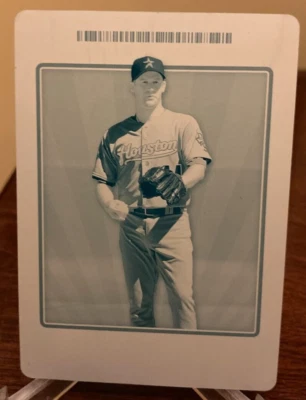 Roy Oswalt - Placa de prensa de impresión Topps TTS 2009 - 1/1 - Astros de Houston Foto 1 de 2