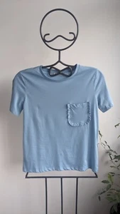 Zara Women's Medium Blue Top Pocket 5039/845 - Picture 1 of 6