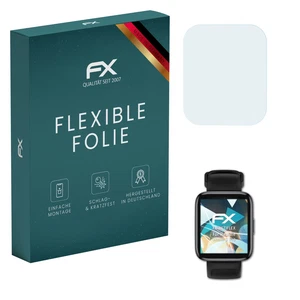 atFoliX 3x folia do Realme Watch 3 Pro folia ochronna przezroczysta i elastyczna - Zdjęcie 1 z 8