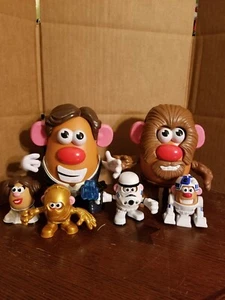 Mr Potato Head Star Wars Lot Han Solo, Chewbacca, C3PO, R2D2, Stormtrooper - Bild 1 von 1