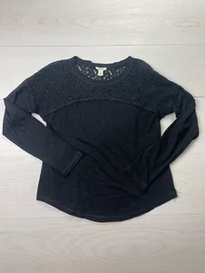Caslon Damen Langarmshirt schwarz Größe M - Bild 1 von 6