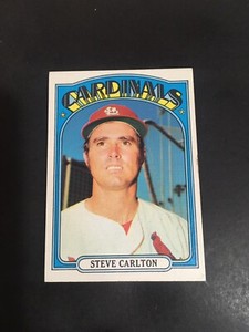1972 TOPPS STEVE CARLTON, #420, NM/MT, HOF (Free Shipping On Any 3!)