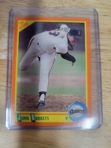 1990 Score Rookie & Traded John Burkett San Francisco Giants #73T - Picture 1 of 2