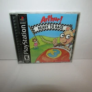 Arthur Ready to Race Sony PlayStation 1 PS1 Video Game w/ Manual PBS Kids Tested - Picture 1 of 7