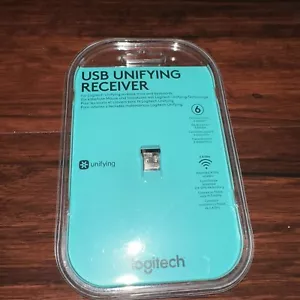 Logitech USB Unifying Receiver 2.4 GHz Plug and Play for Logitech mouse keyboard - Picture 1 of 3