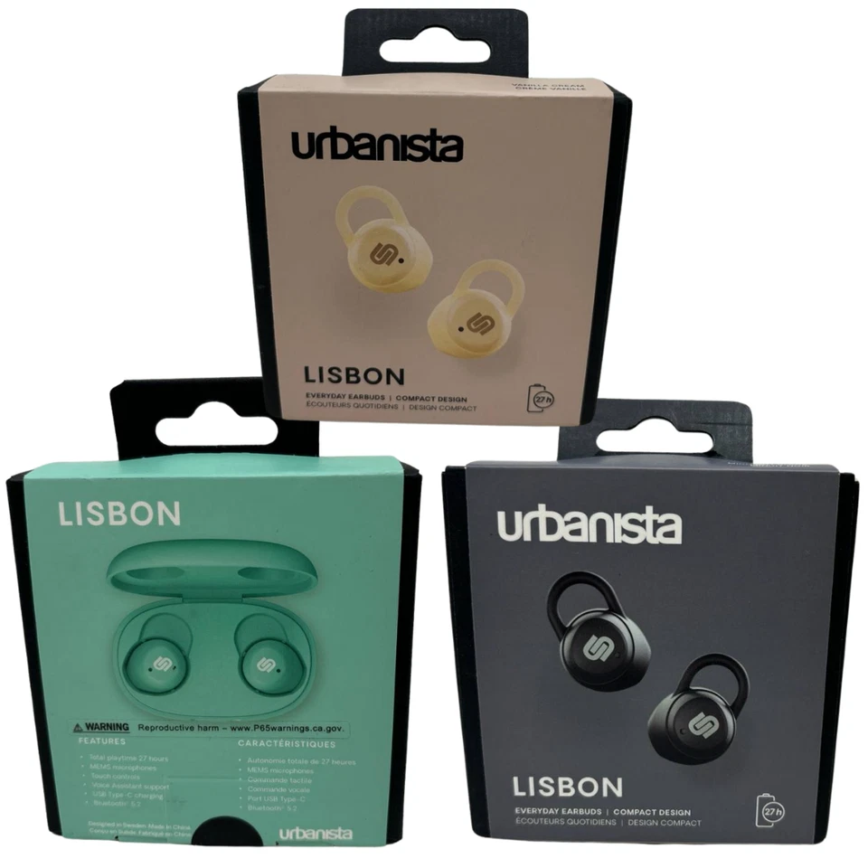 Urbanista Lisbon True Wireless Earbuds Bluetooth Small Earphones In Ear Portable - Image 1 of 1