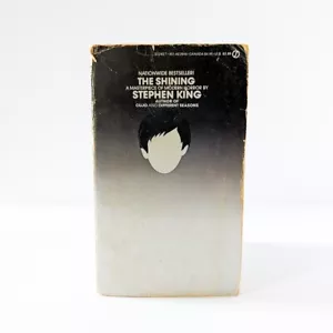 1978 1st Signet PB AE2544 • THE SHINING by Stephen King, Vintage Silver Cover - Picture 1 of 14