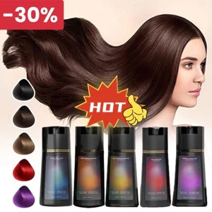 Hair Dye Shampoo,Polar Hair Instant Dye Shampoo,Hair Color Shampoo for Hair♧ - Picture 1 of 21