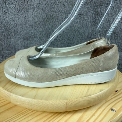 Zapato sin cordones FitFlop para mujer talla 9 de cuero informal cómodo mocasín Foto 1 de 4