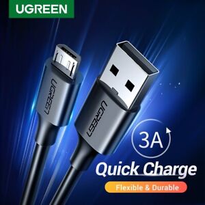 UGREEN Micro USB Cable 3A Fast Charging USB Data Cable For Samsung HTC LG Tablet