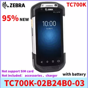 Zebra TC700K TC700K-02B24B0-03 computer portatile scanner codici a barre + batteria 95% nuovo - Foto 1 di 15