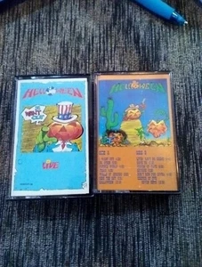 Helloween I Want Out Live Cassette 1989,1991 The Best,The Rest,The Rare Original - Picture 1 of 4