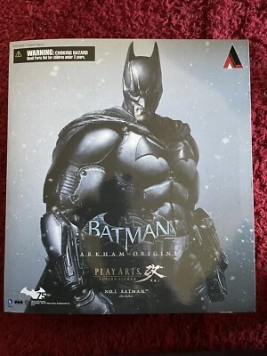 Batman: Arkham Origins  ~ 10" BATMAN FIGURE ~ Play Arts KAI ~ 100% Authentic - Image 1 of 4