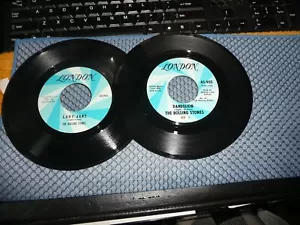 Platte 45 seltene Rolling Stones X 2 Lady Jane Löwenzahn auf London Neuwertig - - Bild 1 von 6