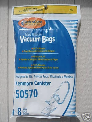BOLSA DE VACÍO KENMORE 1 Ultra Care 50570 Sears 609315 Foto 1 de 1