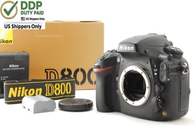 [ Near MINT/BOX ] Nikon D800 36.3 MP Digital SLR Camera Body Only From JAPAN - Image 1 of 4