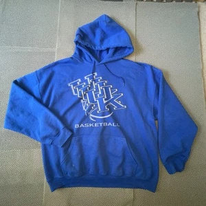 Vintage University Of Kentucky Wildcats Blue Hoodie XL Basketball Street XL - Bild 1 von 5