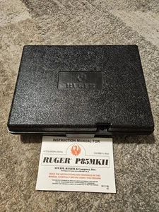 OEM Ruger P-85 P85 Factory Box Hard Plastic - Picture 1 of 5
